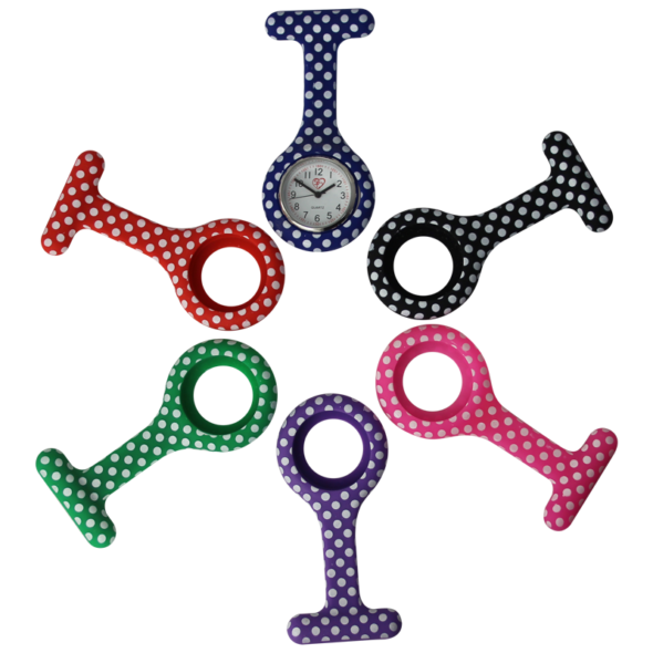 Polka dot-pakken med sygeplejeur