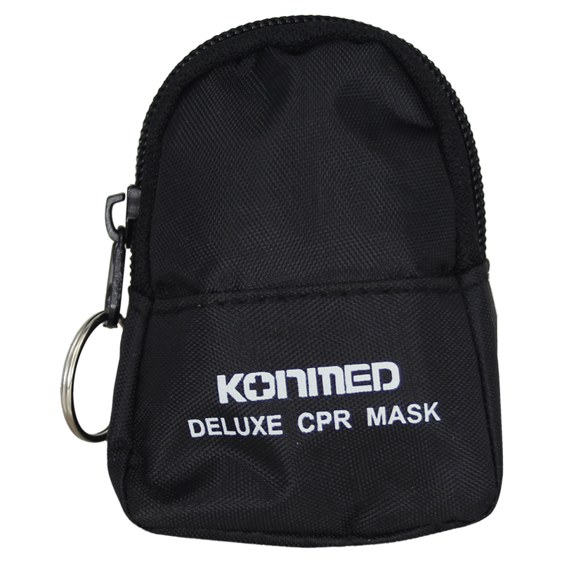 CPR-maske i lille taske