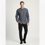 Nybo Denimblå Unisex New Nordic Gastrojakke, Lange Ærmer, Strækbar, Komfort
