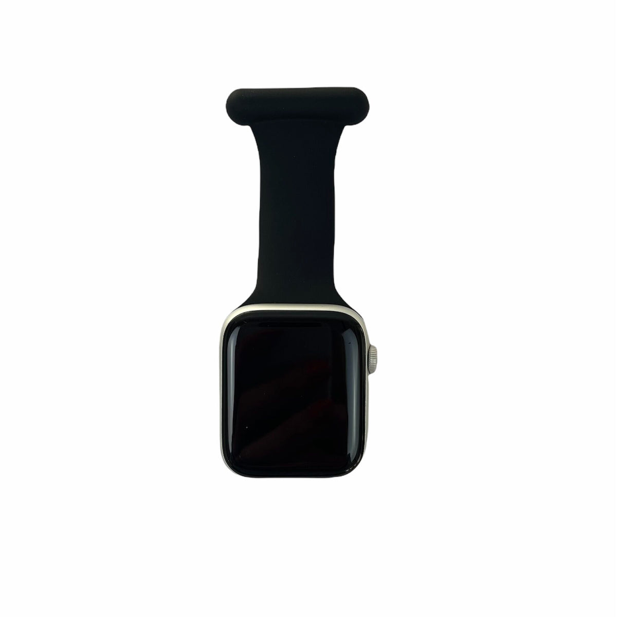 Sort sygepleje silikone rem til Apple Watch