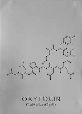 Plakat med motivet Oxytocin