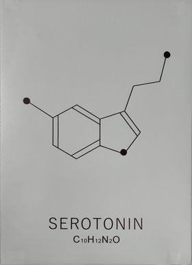 Plakat med motivet Serotonin