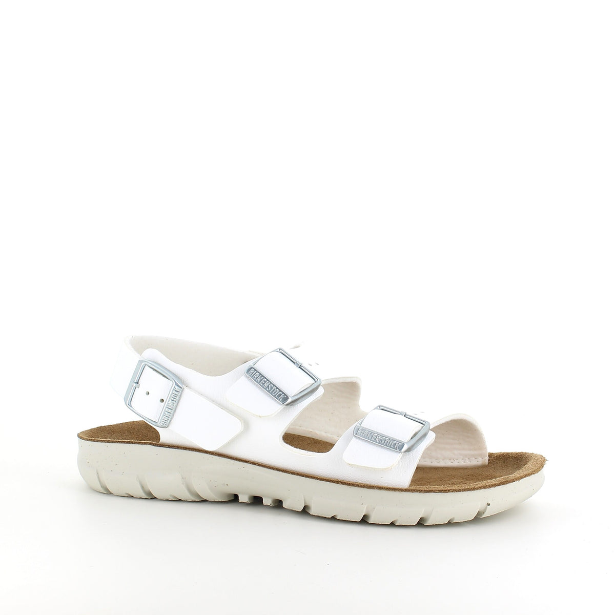 Hvid Birkenstock Kano sandal med skridsikre såler