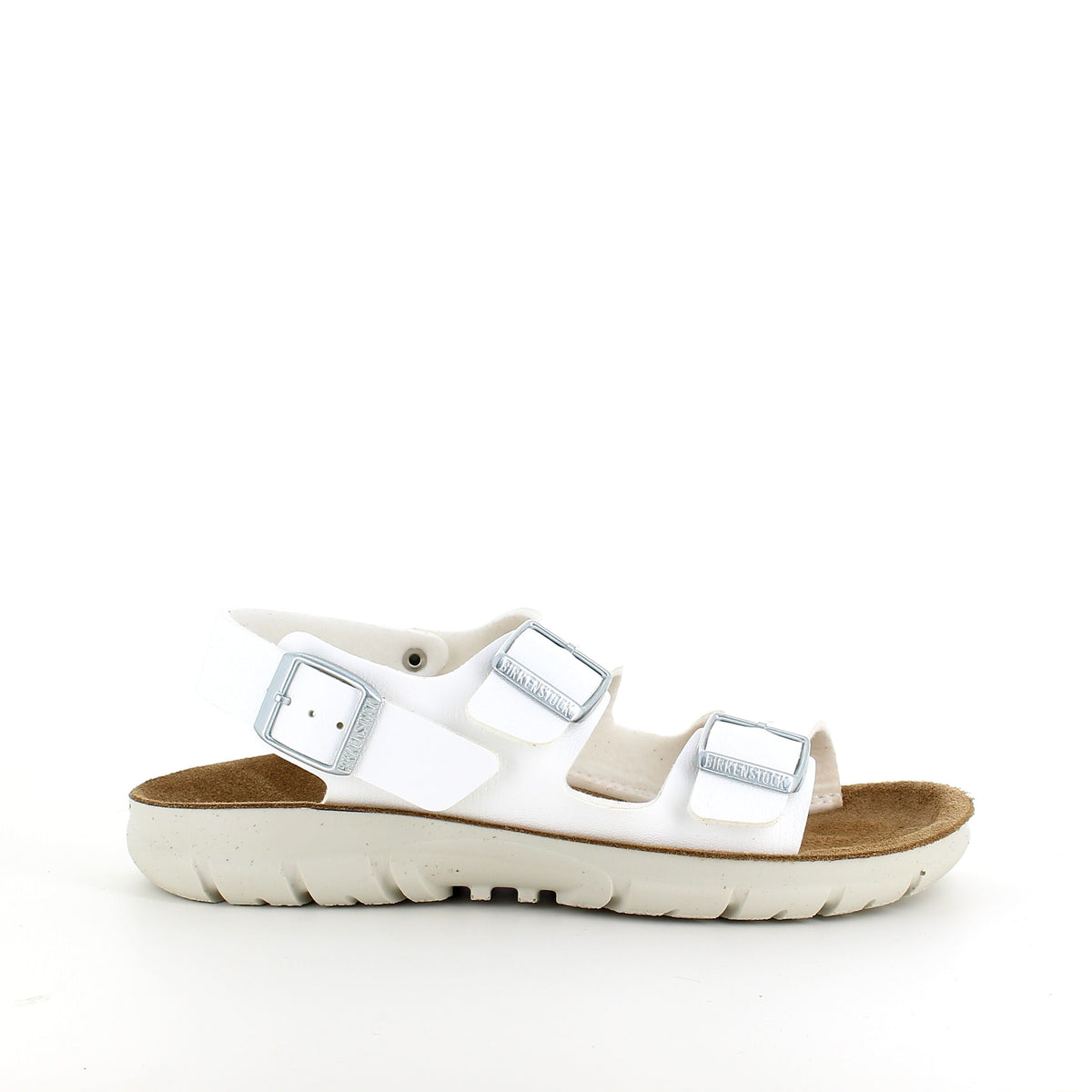 Hvid Birkenstock Kano sandal med skridsikre såler