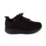 Sorte Gaitline sneakers i nubuckskind