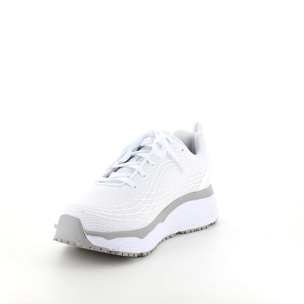 Skechers Work med max cushioning såler i hvid