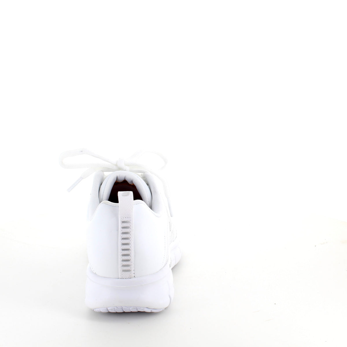 Hvid Skechers work med memory foam