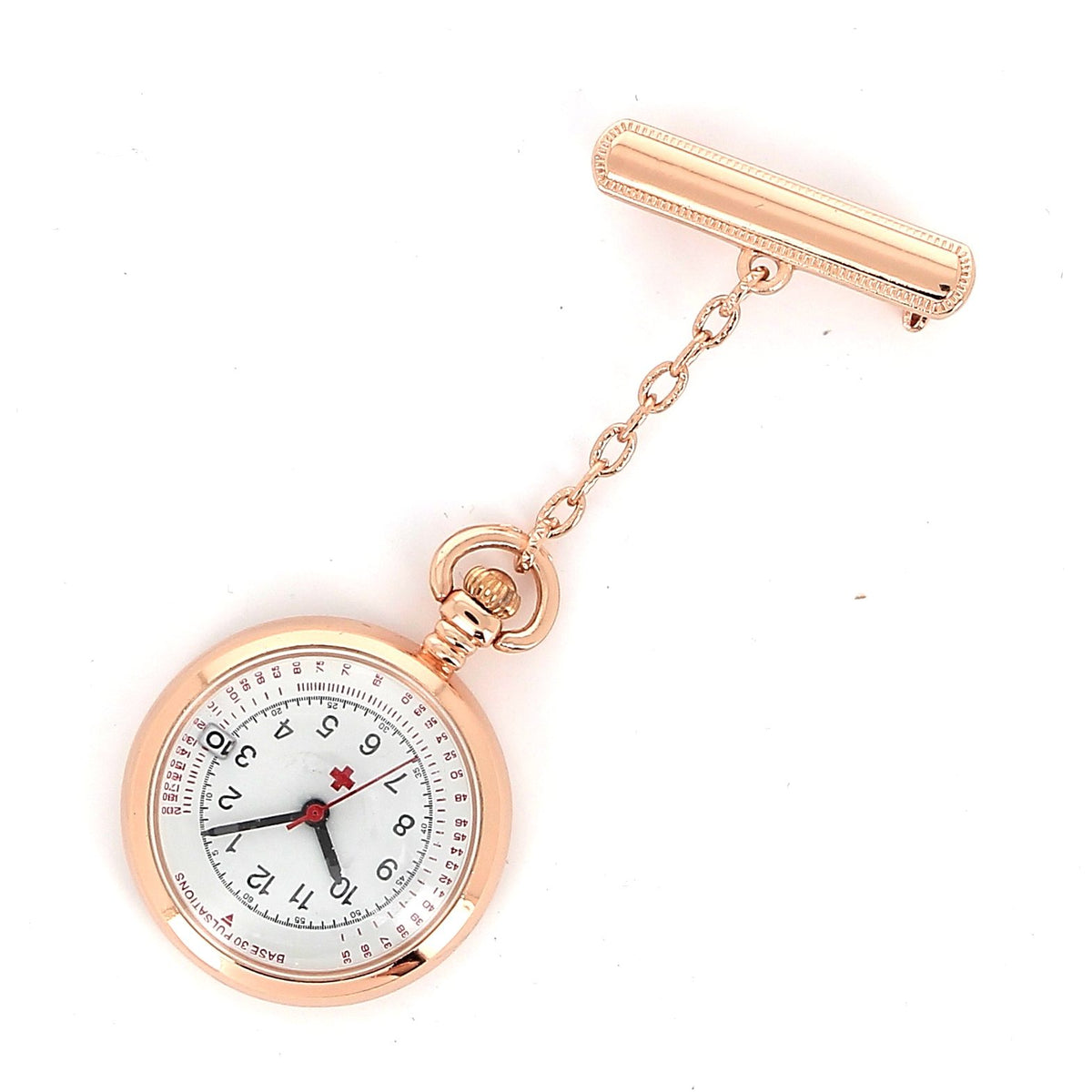 Sygeplejeur i rose gold med dato