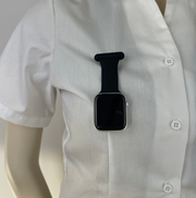 Sort silikonerem til Apple Watch til sygeplejen