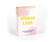 Stresskort med teksten Stress af