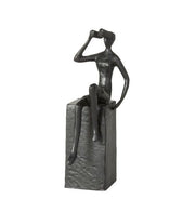 Figur På udkig, 18 cm, fra Speedtsberg