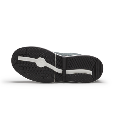 Grøn sneaker med hvide såler fra GaitLine