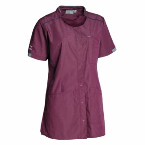 Nybo Bordeaux Dame Sporty Tunika, Kortærmet