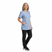 Nybo Lyseblå Unisex Sporty Tunika, Kortærmet, Fleksibel