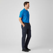 Nybo Navy Herrebuks Perfect Fit Chino, Regulerbar Talje, Slidstærk