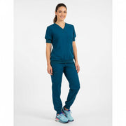 Nybo Navy Unisex Micro Sport Bukser, Elastik, Rib ved Bukseben, Antistatisk