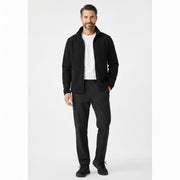 Nybo Sort Herre Shirts & Outdoort Micro Fleece Cardigan, Antipilling, Elastik