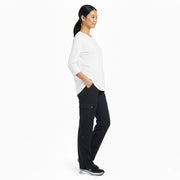 Nybo Navy Unisex Fusionbukser, Buks med Opsmøg, Fleksibel