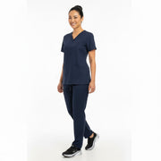 Nybo Navy Unisex Heart Pull-on Bukser, Åndbar, Rummelig Pasform
