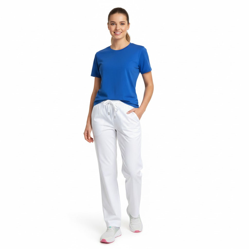 Uniformsbukser med elastik i taljen fra Nybo Workwear
